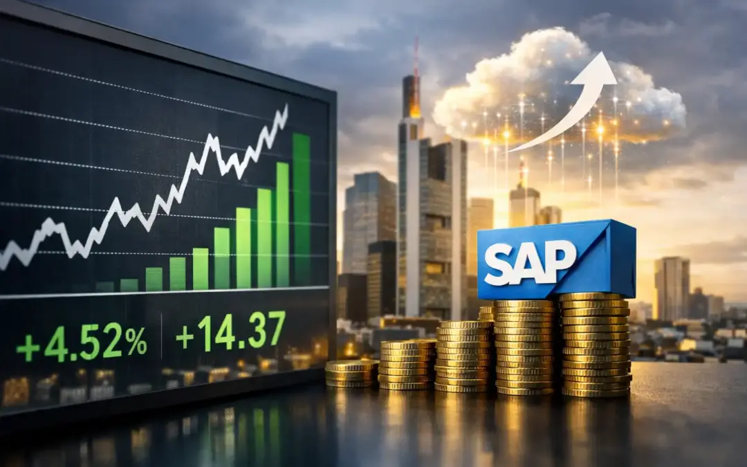 SAP Aktie nach Gewinnüberraschung: Cloud-Wachstum sorgt für kräftige Kursreaktion im DAX – kommt jetzt der Turnaround?