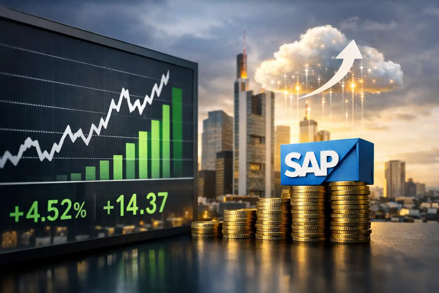 SAP Aktie nach Gewinnüberraschung: Cloud-Wachstum sorgt für kräftige Kursreaktion im DAX – kommt jetzt der Turnaround?