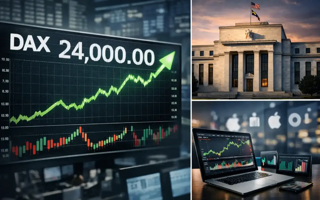 DAX 24.000 im Blick: Fed-Sitzung 2026 und US-Tech-Zahlen als Volatilitäts-Zünder