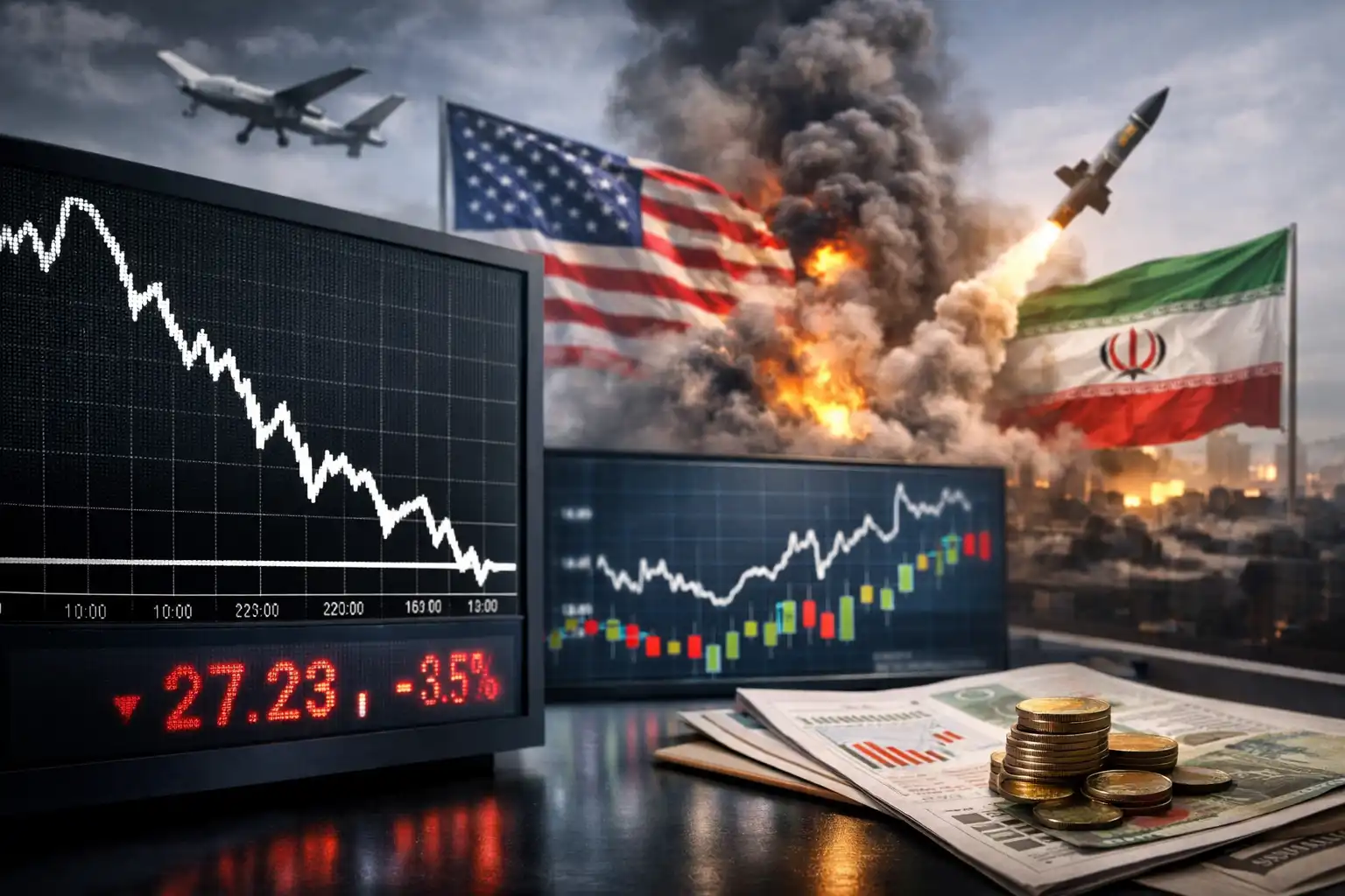 DAX rutscht: Wacklige Waffenruhe zwischen USA und Iran erhöht die Marktvolatilität – was Privatanleger jetzt wissen müssen